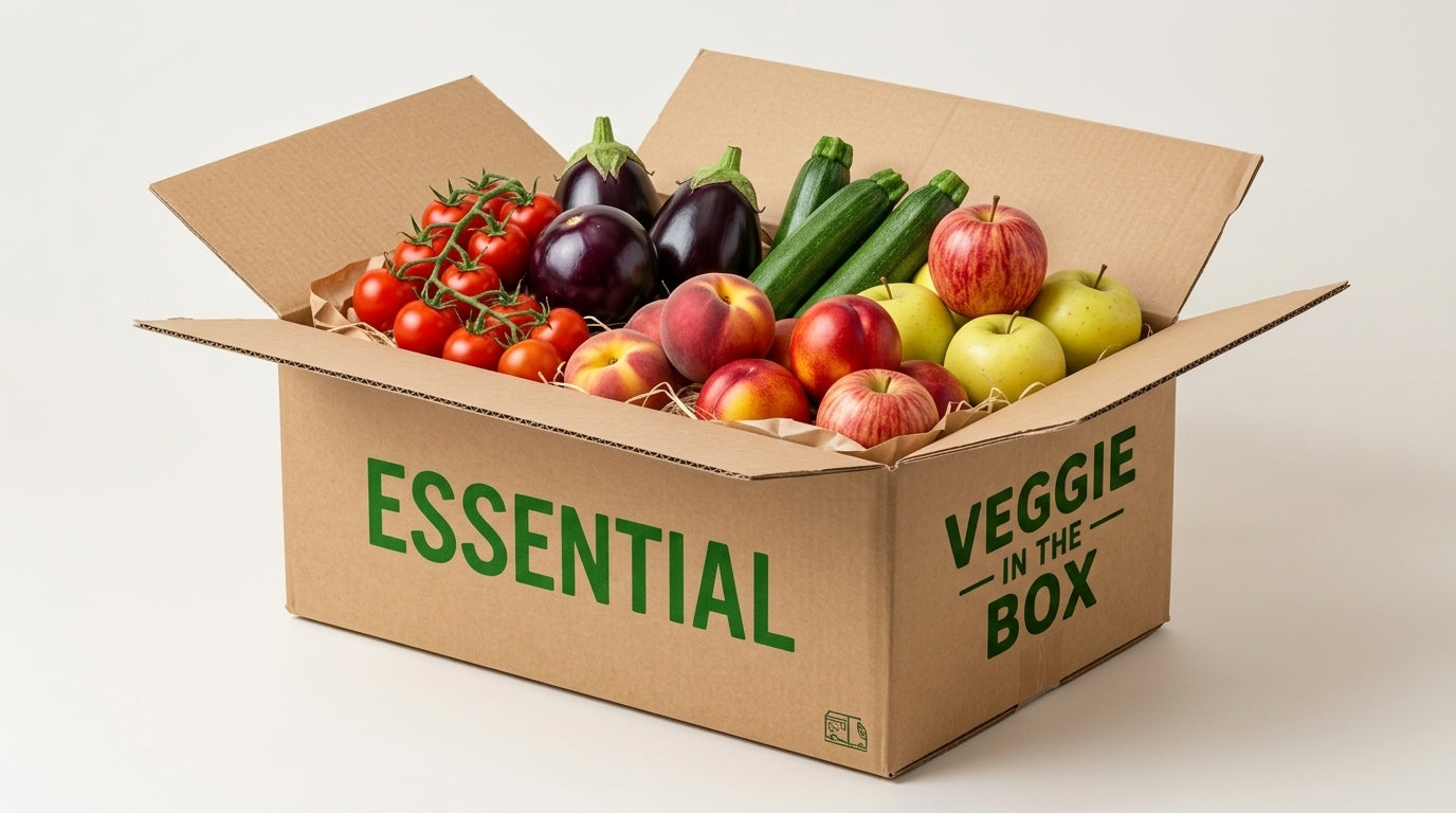 Box Essential con frutta e verdura fresca